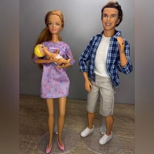 2003 Happy Family Midge and Alan Barbie’s